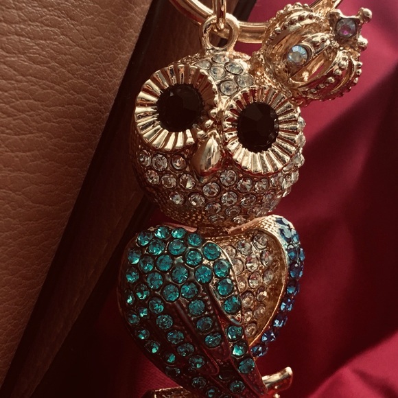 Diamond owl keychain - Picture 2 of 3